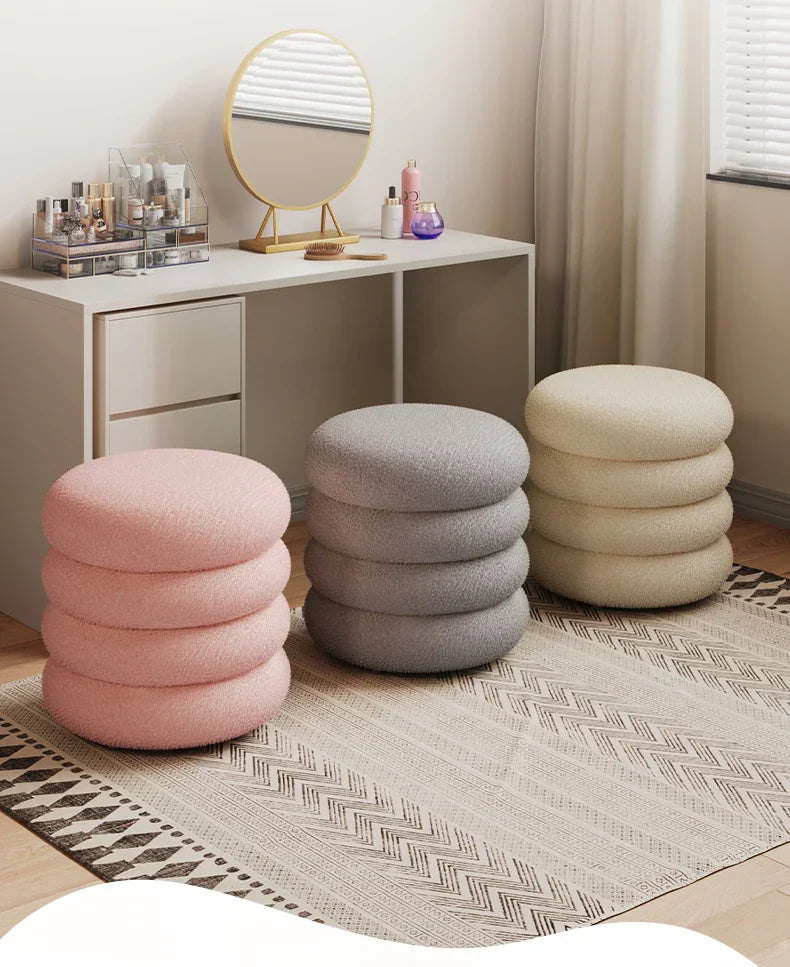 Tabouret Pouf de chambre minimaliste
