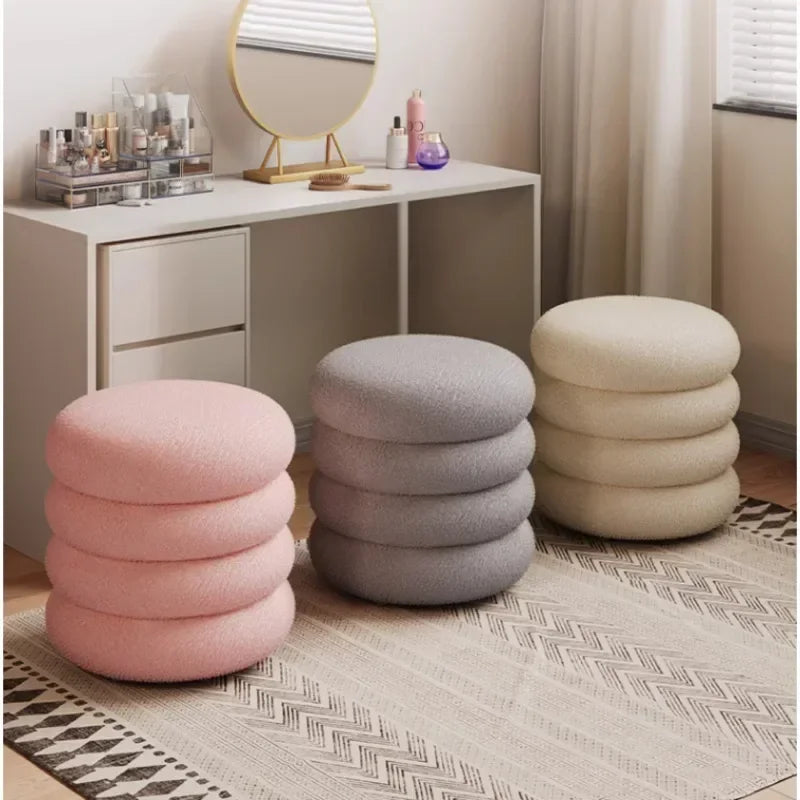 Tabouret Pouf de chambre minimaliste