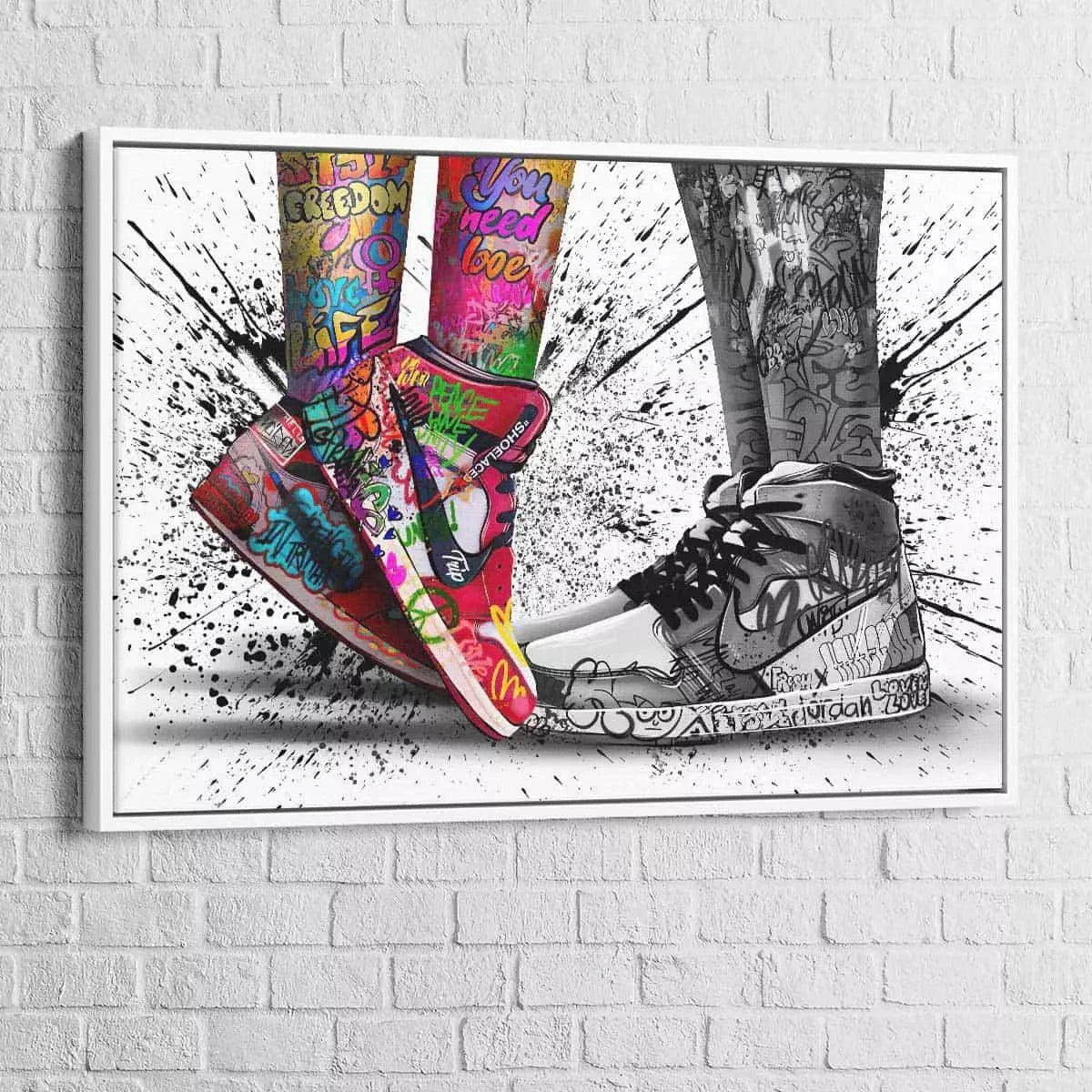 Tableau Street Art Nike