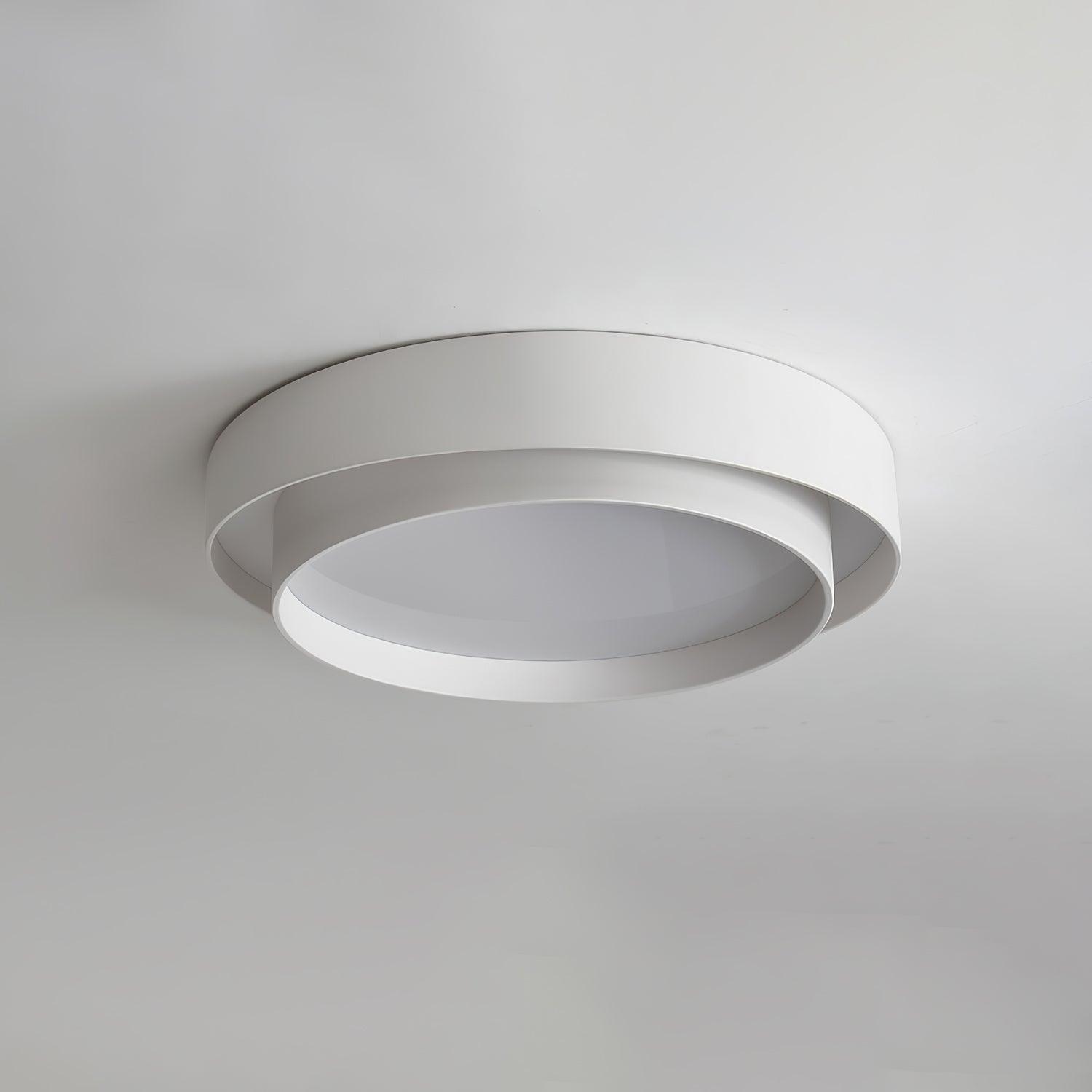 Plafonnier Moderne à LED - Design Cylindrique Élégant et Intégré