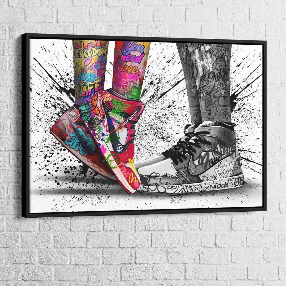 Tableau Street Art Nike