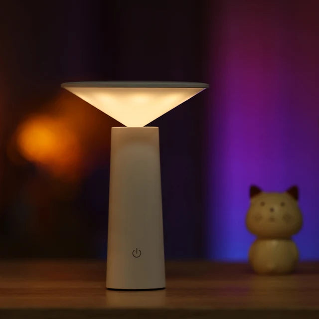 Lampe de Table LED Moderne avec Tête Rotative