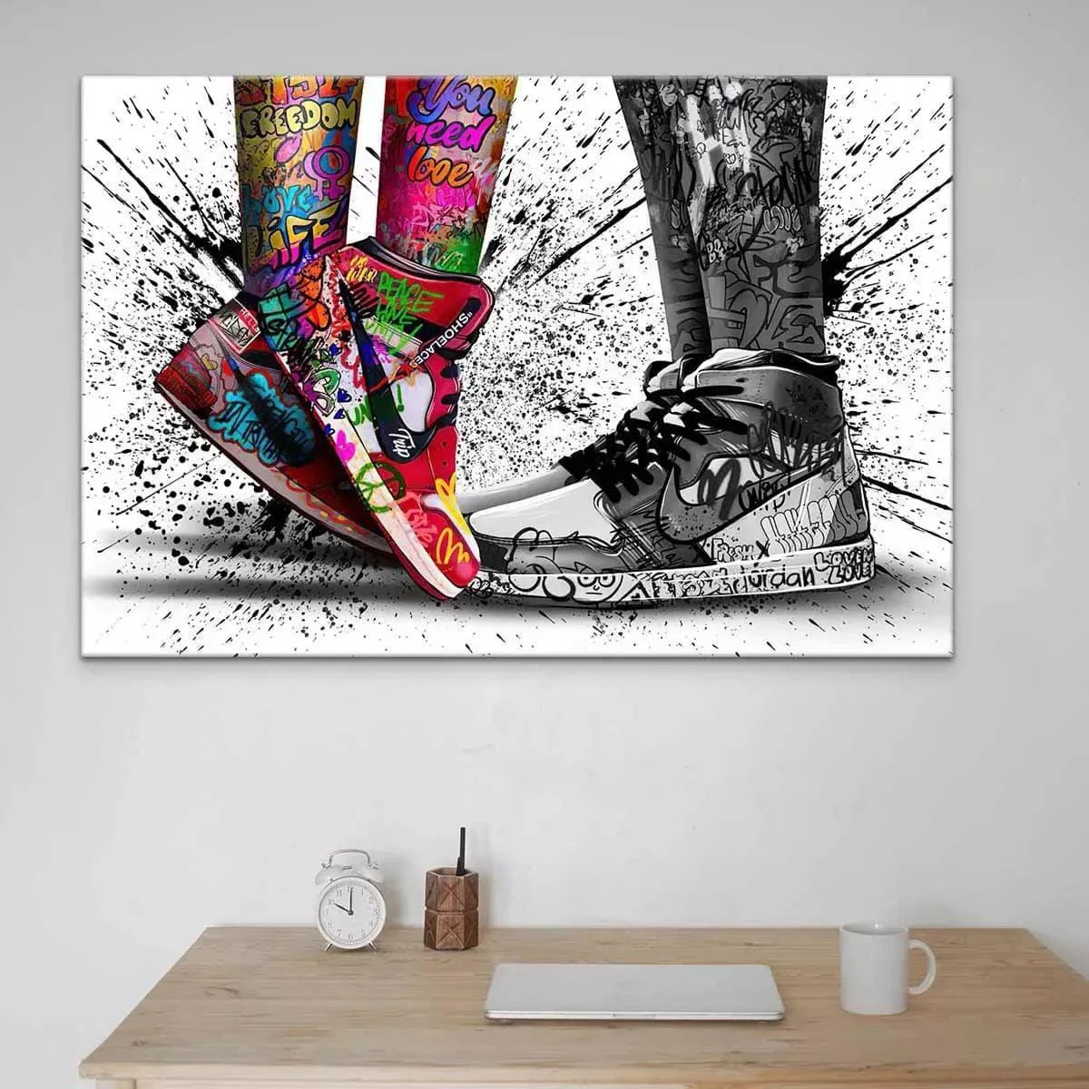 Tableau Street Art Nike