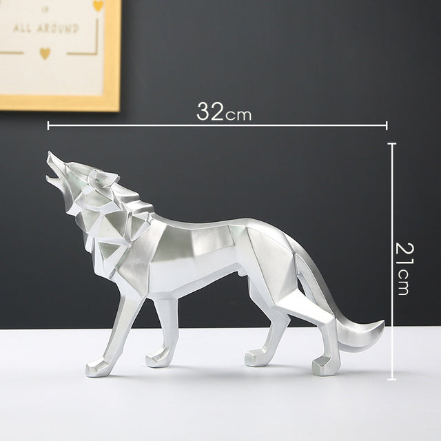 Sculpture Loup