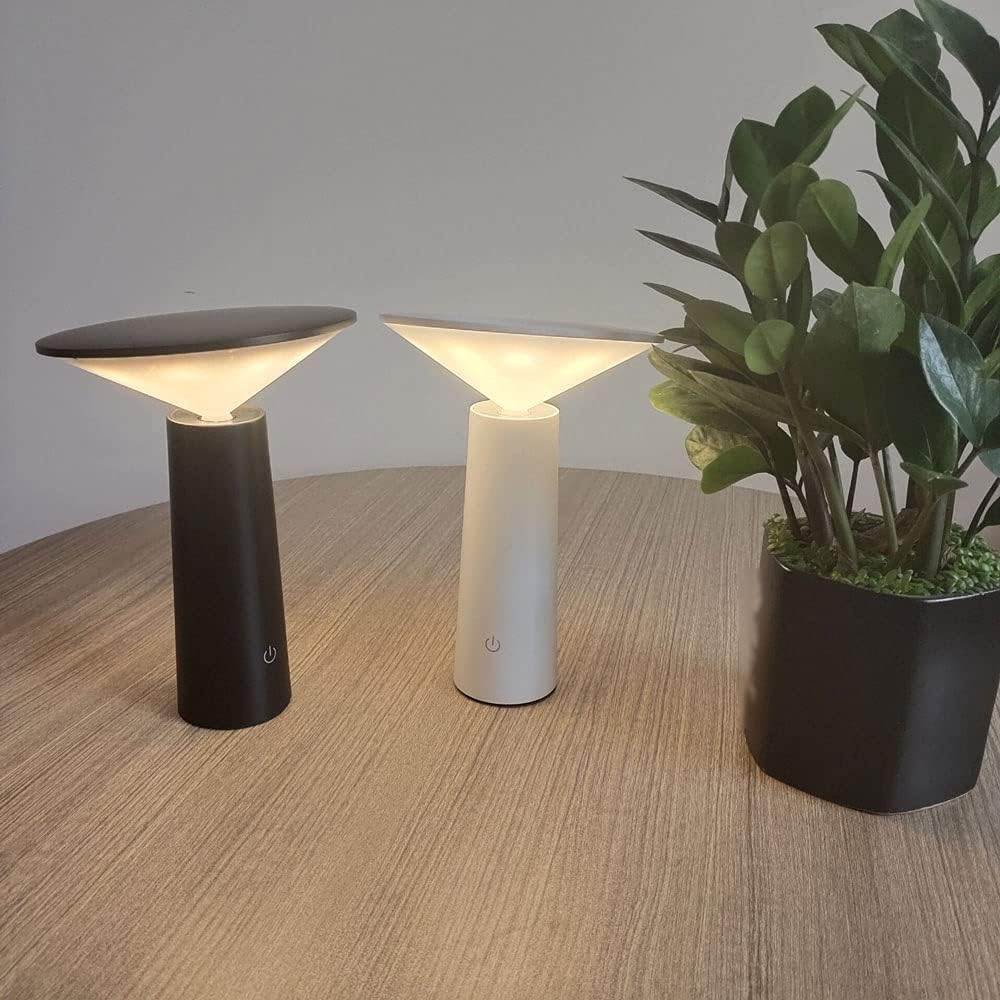 Lampe de Table LED Moderne avec Tête Rotative