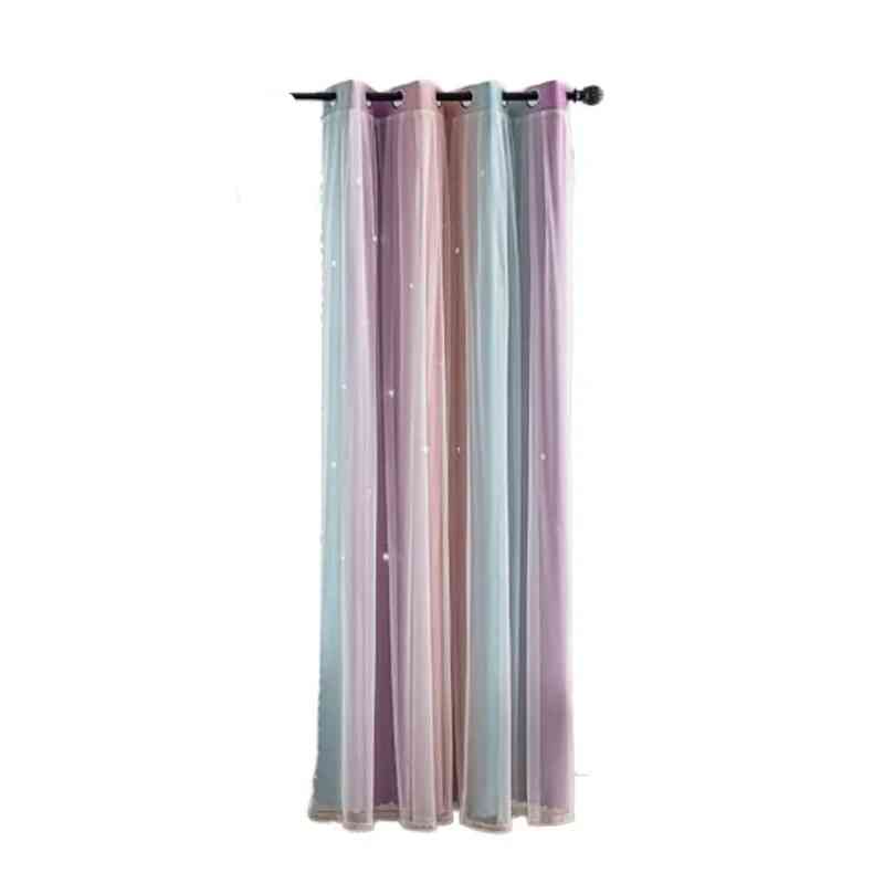 Rideaux multicolores