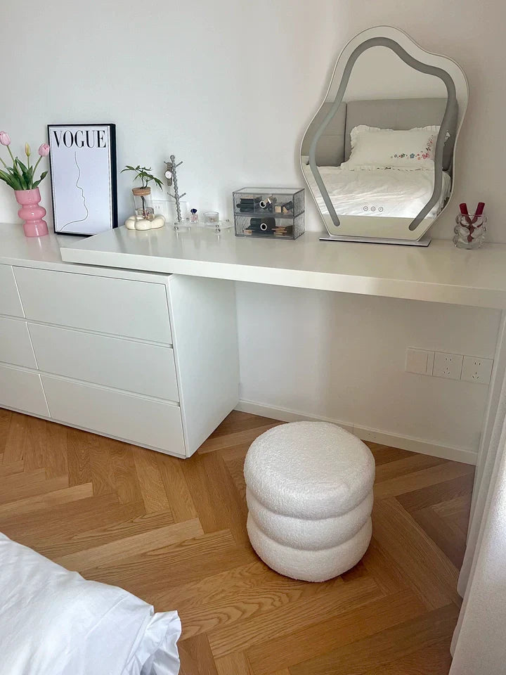 Tabouret Pouf de chambre minimaliste