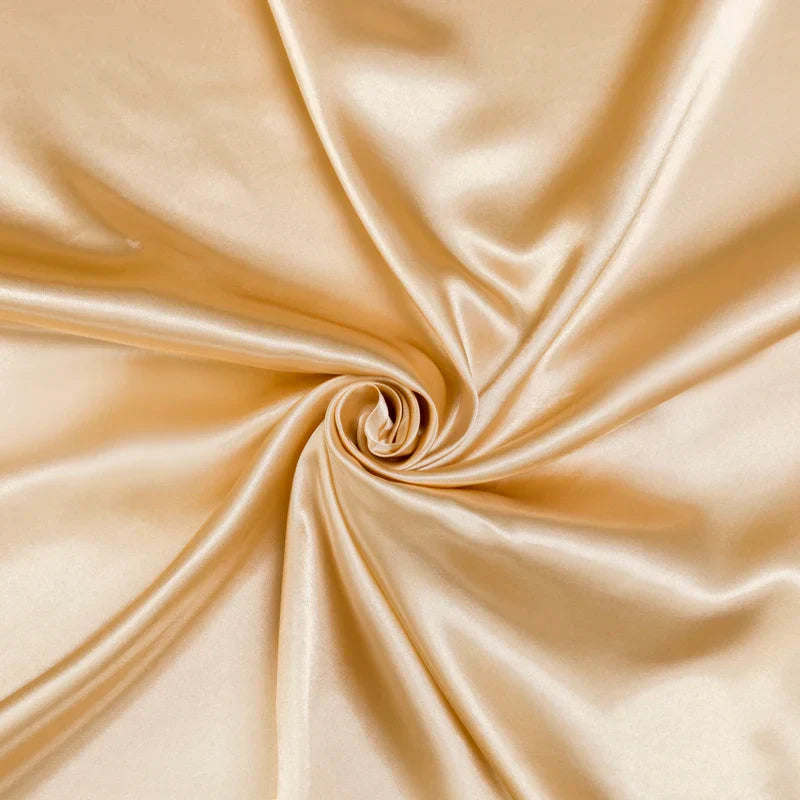 Parure de lit satinée unie – Luxe opulent pour une chambre royale