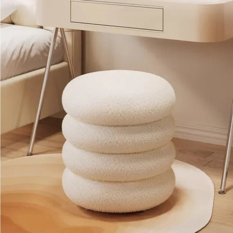 Tabouret Pouf de chambre minimaliste