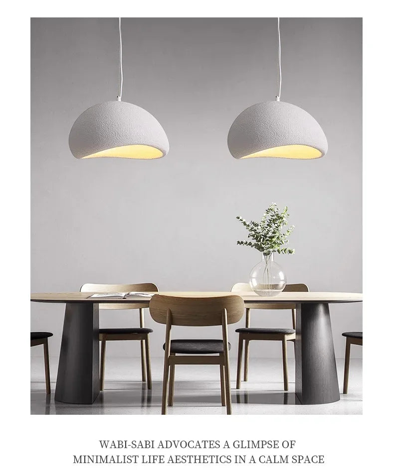 Plafonnier suspendu Wine-Sabi – Design nordique élégant pour salon ou chambre