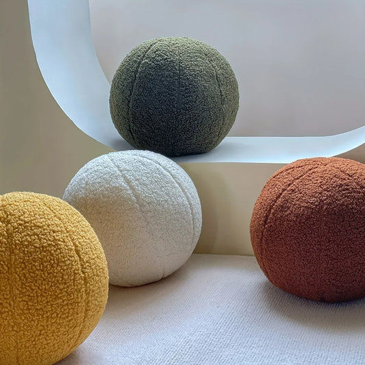 Oreiller Sphérique Nordique – Coussin Doux et Élégant, 1 pièce
