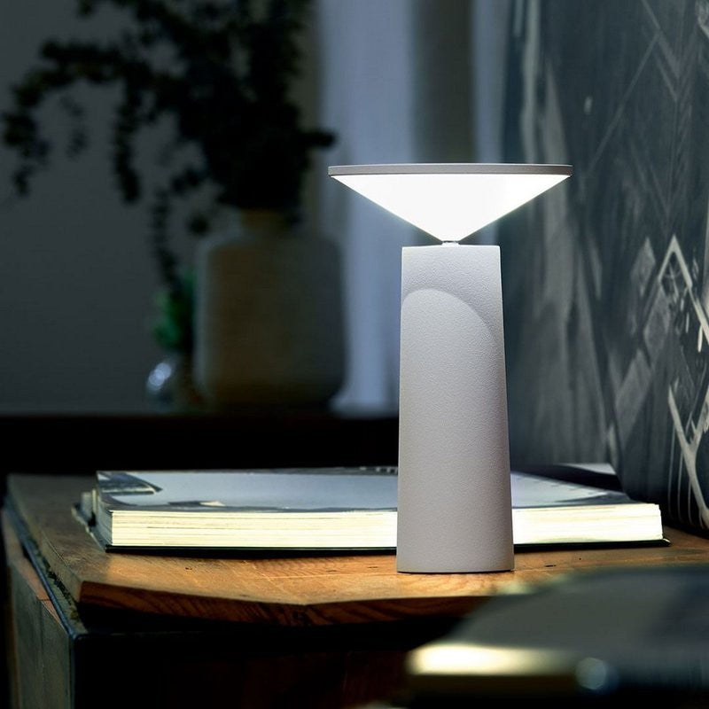 Lampe de Table LED Moderne avec Tête Rotative