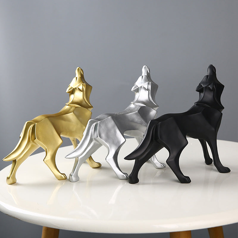 Sculpture Loup