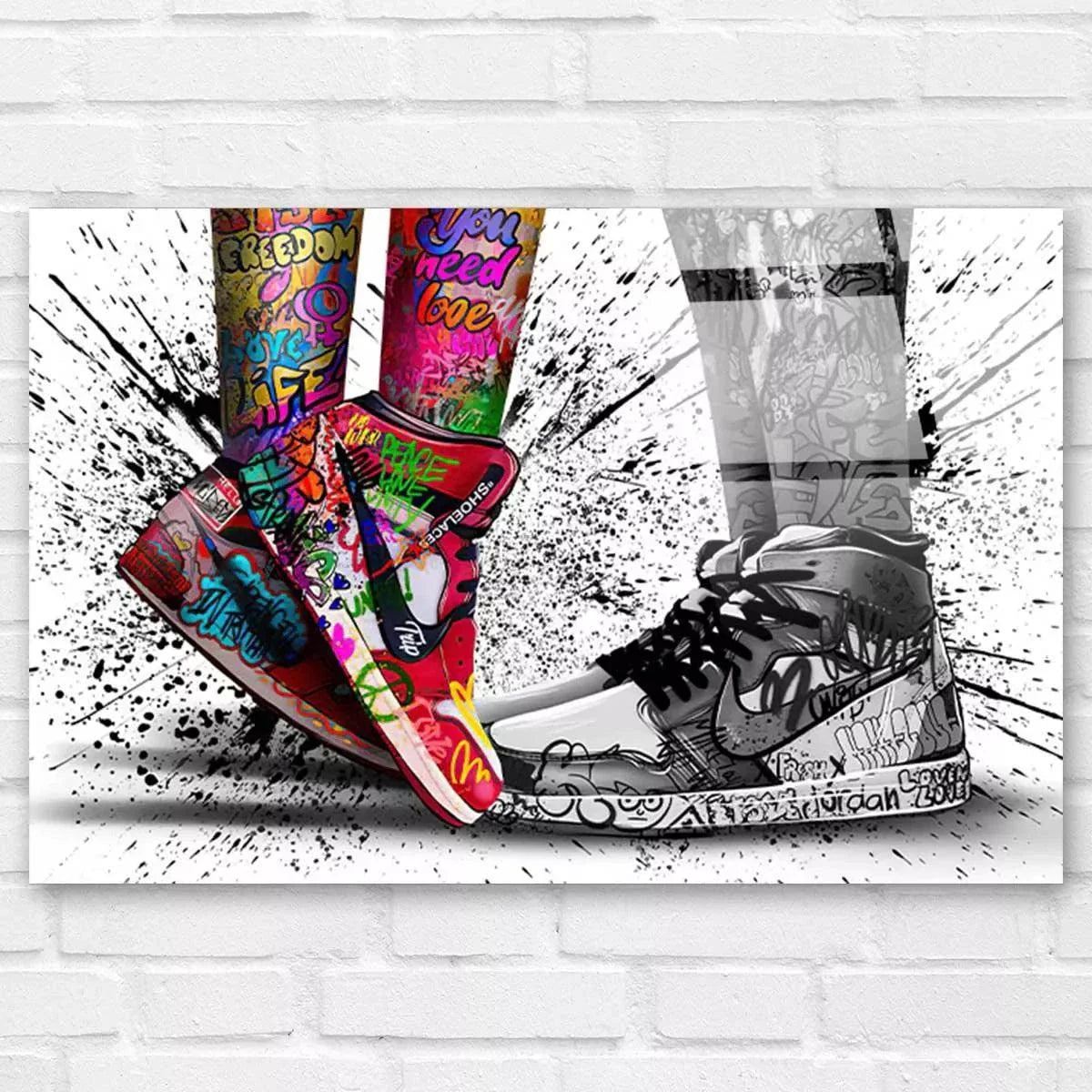 Tableau Street Art Nike