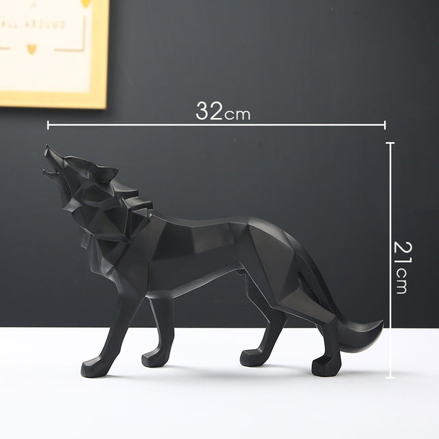 Sculpture Loup