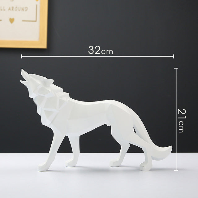 Sculpture Loup